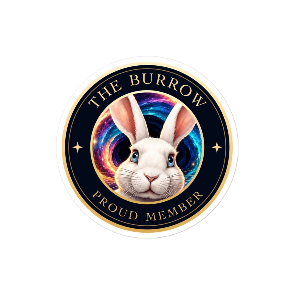 The Burrow Proud Member Sticker