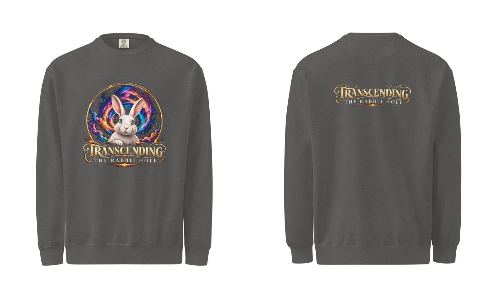 Gold Script Crewneck